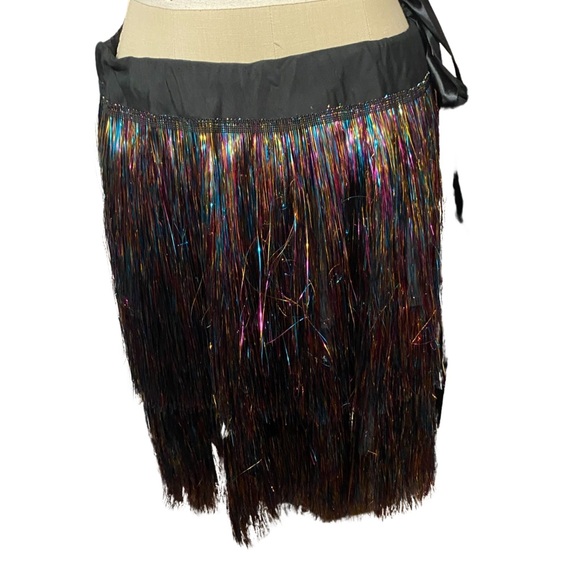 Tinsel  rave or beach tie cover/skirt OS - Picture 4 of 7